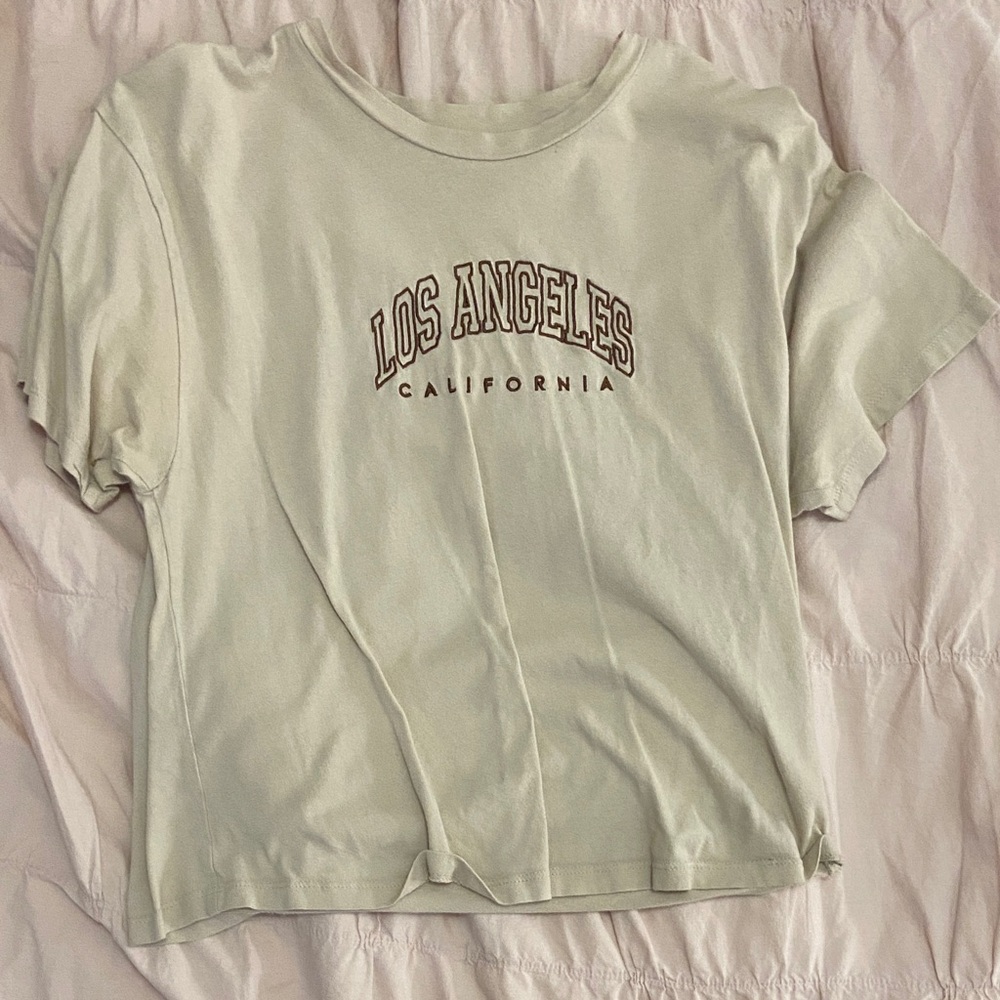 Los Angeles California Graphic Tee - Cream